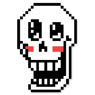 🍝 emoji Papyrus : : @stickers_undertale Telegram sticker 23 of 25