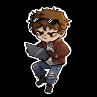 😅 emoji Осколки💫 ➡️ @Ctikerubot Telegram sticker 13 of 120