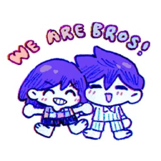 🤝 emoji Omori Telegram sticker 9 of 47