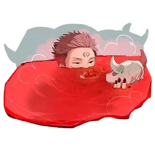 🐱 emoji Sukuna Telegram sticker 5 of 65