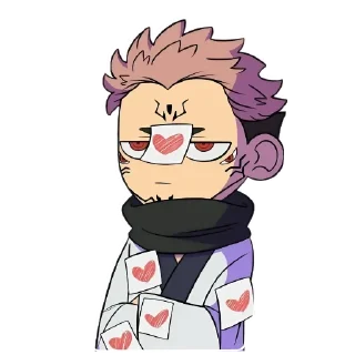 👄 emoji Sukuna Telegram sticker 6 of 65