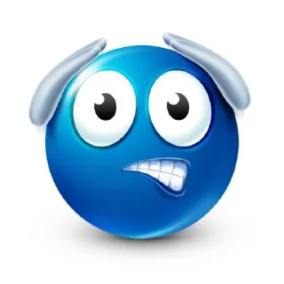 🫡 emoji Blue guy Telegram sticker 12 of 69