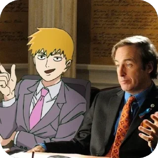 Sticker from Reigen Arataka • @Earth928B