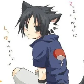 😍 emoji Catboy Sasukr ➡️ @Ctikerubot Telegram sticker 19 of 23