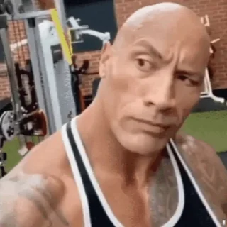 😐 emoji The Rock by @speedyad Telegram sticker 5 of 16