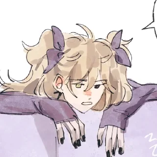 😯 emoji Fischl @rcinnamonroll Telegram sticker 16 of 20