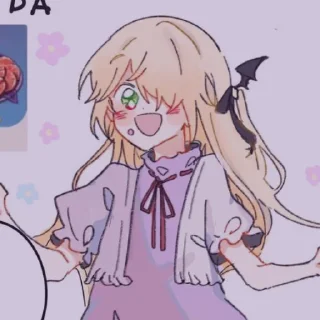 🔮 emoji Fischl !! Telegram sticker 17 of 51