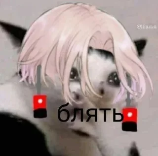 😭 emoji Изана Курокава Telegram sticker 22 of 109