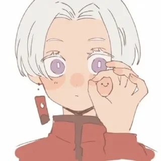 👌 emoji Изана Курокава Telegram sticker 5 of 109