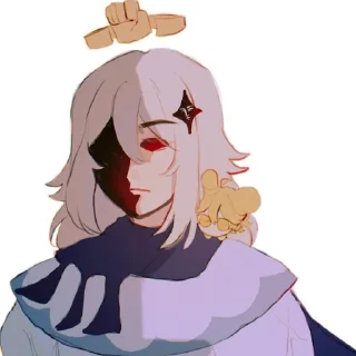 Sticker from Paimon by @stickerhut