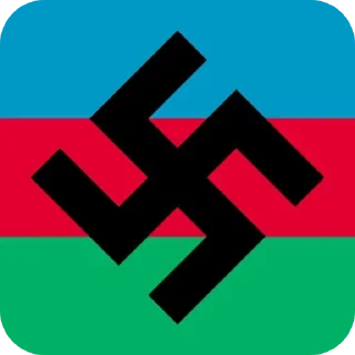 Sticker from Azerbaijan NatSoc / CarlosPeann