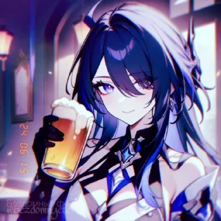 Sticker from :     ° @bezdomnyefei °     : [ Acheron ]