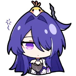 Sticker from :     ° @bezdomnyefei °     : [ Acheron ]
