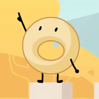 👆 emoji Donut BFB: @willieO7 Telegram sticker 10 of 120