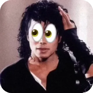 👀 emoji Michael Jacksooon Telegram sticker 7 of 20