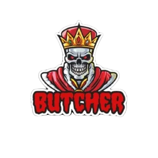 Sticker from BUTCHER