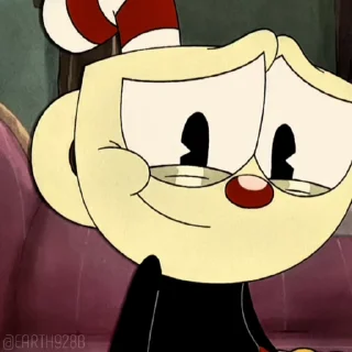 Sticker from Cuphead Show! ➩ @Earth928B