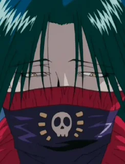 😞 emoji feitan ryodan 🕷️ @hmplbb Telegram sticker 5 of 20