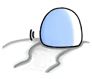 ⛄ emoji Just a snowball @stickersb2b Telegram sticker 16 of 40