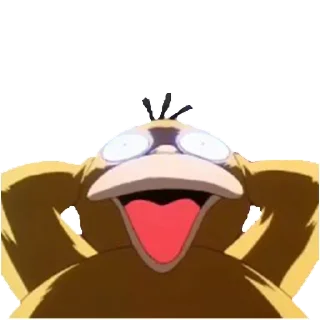 🤪 emoji Psyduck @stickersb2b Telegram sticker 11 of 31