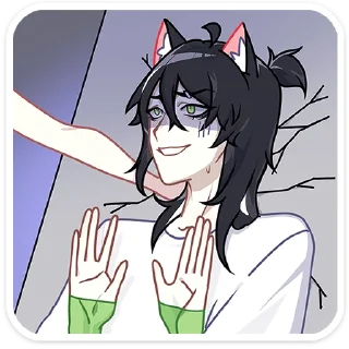 😊 emoji Мауси и Рен на каникулах :: @stickroom Telegram sticker 18 of 48