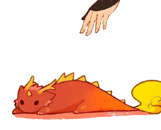 😴 emoji Малыш Моракс Telegram sticker 15 of 108
