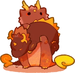🤗 emoji Малыш Моракс Telegram sticker 18 of 108