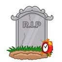 😠 emoji Zombie Telegram sticker 13 of 20