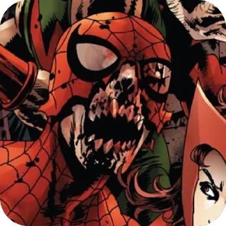 🫥 emoji zombie spider Telegram sticker 5 of 14