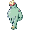 😊 emoji Zombie Hand Telegram sticker 6 of 20