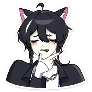 🤔 emoji Рен :: @stickroom Telegram sticker 11 of 48