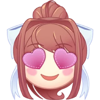 Sticker from Doki Doki Literature club