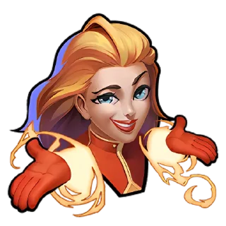 🤷‍♀️ emoji Marvel Snap Emotes Stickers Pt. 1 Telegram sticker 6 of 90