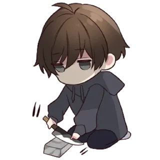 Sticker from Menhera-kun