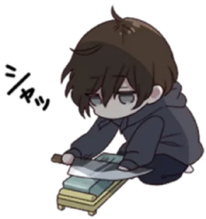 Sticker from Menhera-kun