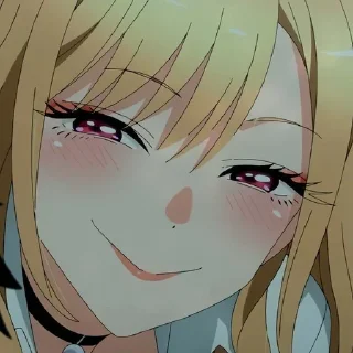 😊 emoji Фарфоровая кукла @anime_sticks Telegram sticker 5 of 25