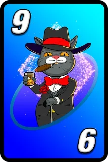 🟦 emoji UNO WAR STICKERS Telegram sticker 12 of 111