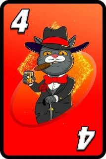 🟥 emoji UNO WAR STICKERS Telegram sticker 20 of 111