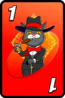 🟥 emoji UNO WAR STICKERS Telegram sticker 17 of 111