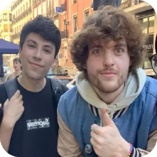 👍 emoji George💋 Telegram sticker 12 of 75