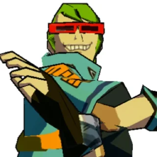 🏳️‍🌈 emoji jet set radio Telegram sticker 19 of 20