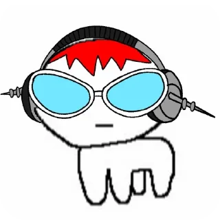 👓 emoji jet дроч radio Telegram sticker 18 of 33