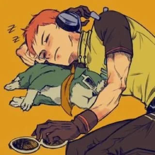 🥱 emoji jet set radio Telegram sticker 13 of 20