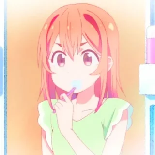 ❤️ emoji Sumi @anime_stickerr Telegram sticker 16 of 30