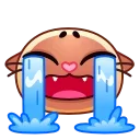 😭 emoji Эмоции Висказа Telegram sticker 15 of 38