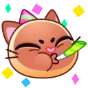 🥳 emoji Эмоции Висказа Telegram sticker 12 of 38