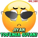😎 emoji UZB Smiles by @VJ_DARK Telegram sticker 16 of 113