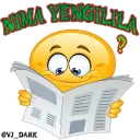 😀 emoji UZB Smiles by @VJ_DARK Telegram sticker 21 of 113