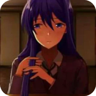 Sticker from Doki Doki Literature Club