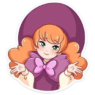 🤷 emoji Лаванда от @TgSticker Telegram sticker 20 of 49